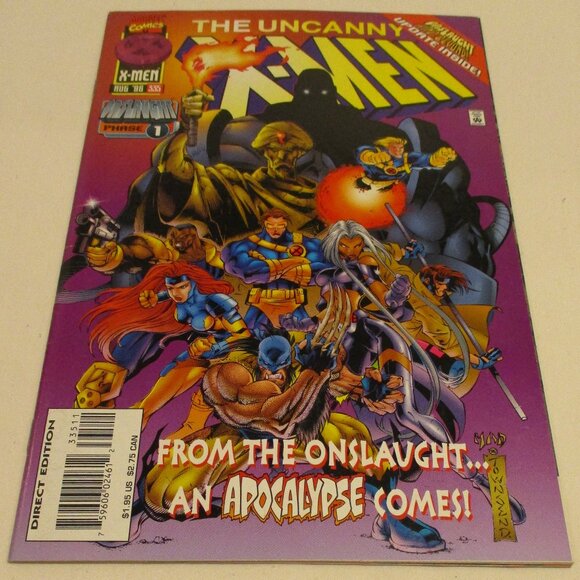 Marvel Uncanny X-Men Medium Black White Graphic Comic Book Bundle - Picture 4 of 5